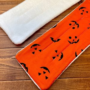 画像1: 【単品】ハロウィン ふわもち♪魔法のおむつママのテンションを上げる秘密♪  布おむつ,超吸収インサーツ,ワクワク,ハロウィーン,おばけ,ジャックオウランターン,再販なし (1)